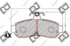 DJ PARTS BP2205 Brake Pad Set, disc brake